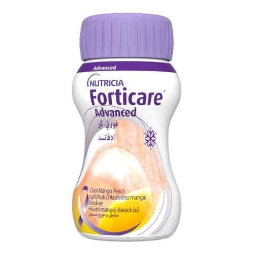 Forticare advanced cool mango peach, Nutricia, 4 komada/pakovanje