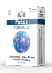 NBL Focus Formula dijetetski suplement sakombinacijom aktivnih sastojaka na biljnoj bazi i vitamina za dokazanu efikasnost zdrave strukture i funkcionalnosti mozga.