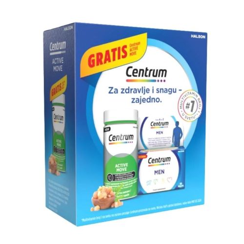 Centrum men 30 tableta + GRATIS Centrum active move 30 tableta
