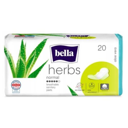 Ulošci Bella Herbs Sensitive u pakovanju od 20kom namenjeni za osetljivu kožu. Obogaćeni ekstraktom bokvice za antibakterijsko i antiinflamatorno dejstvo.