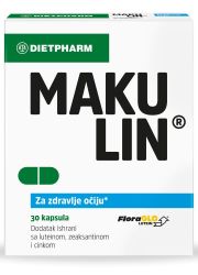 Makulin je dodatak ishrani namenjen osobama sa slabijim vidom