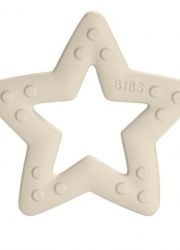 BIBS Glodalica za bebe zvezda, Ivory