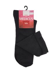 Medicus čarape bez gume, crna, vel: 43-46