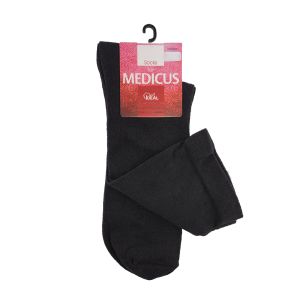 Medicus čarape bez gume, crna, vel: 37-40