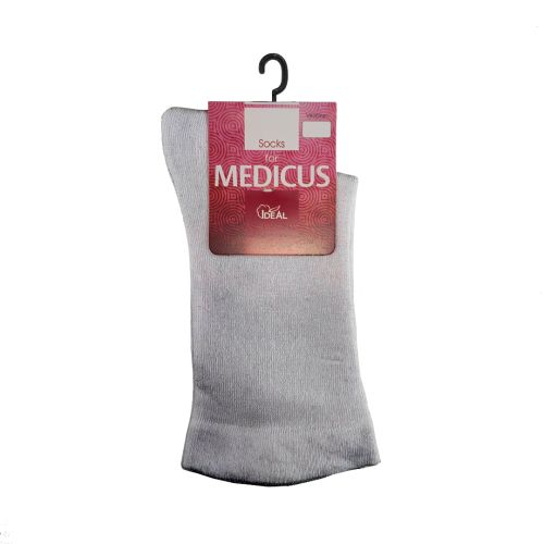 Medicus čarape bez gume, siva, vel: 43-46