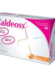 Caldeoss tablete za žvakanje sadrže kalcijum i vitamina D i koristi se za održavanje normalne funkcije kostiju, u terapiji osteoporoze i artritisa, za mišiće.