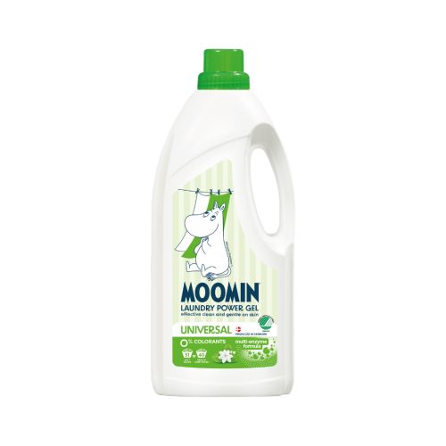 Moomin Universal gel za pranje belog i obojenog veša, 900 ml