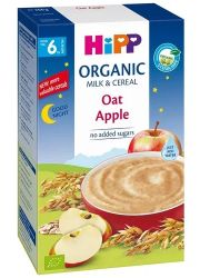 Hipp Instant mlečna kaša za laku noć, Ovas i jabuka 250 g