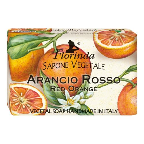Florinda ručno rađeni sapun biljnog porekla- Red orange 200g