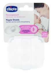Chicco silikonske bradavice, veličina S/M, 1 par