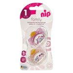 Nip Family silikonska varalica (cucla) od silikona za uzrast od 0 do 6 mesec