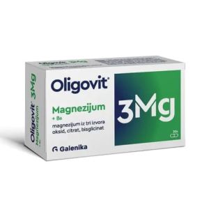 Oligovit 3 Mg 30 kapsula