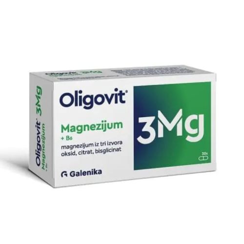 Oligovit 3 Mg 30 kapsula