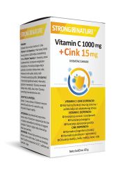 Strong Nature Vitamin C 1000 mg + Cink 15 mg 60 g